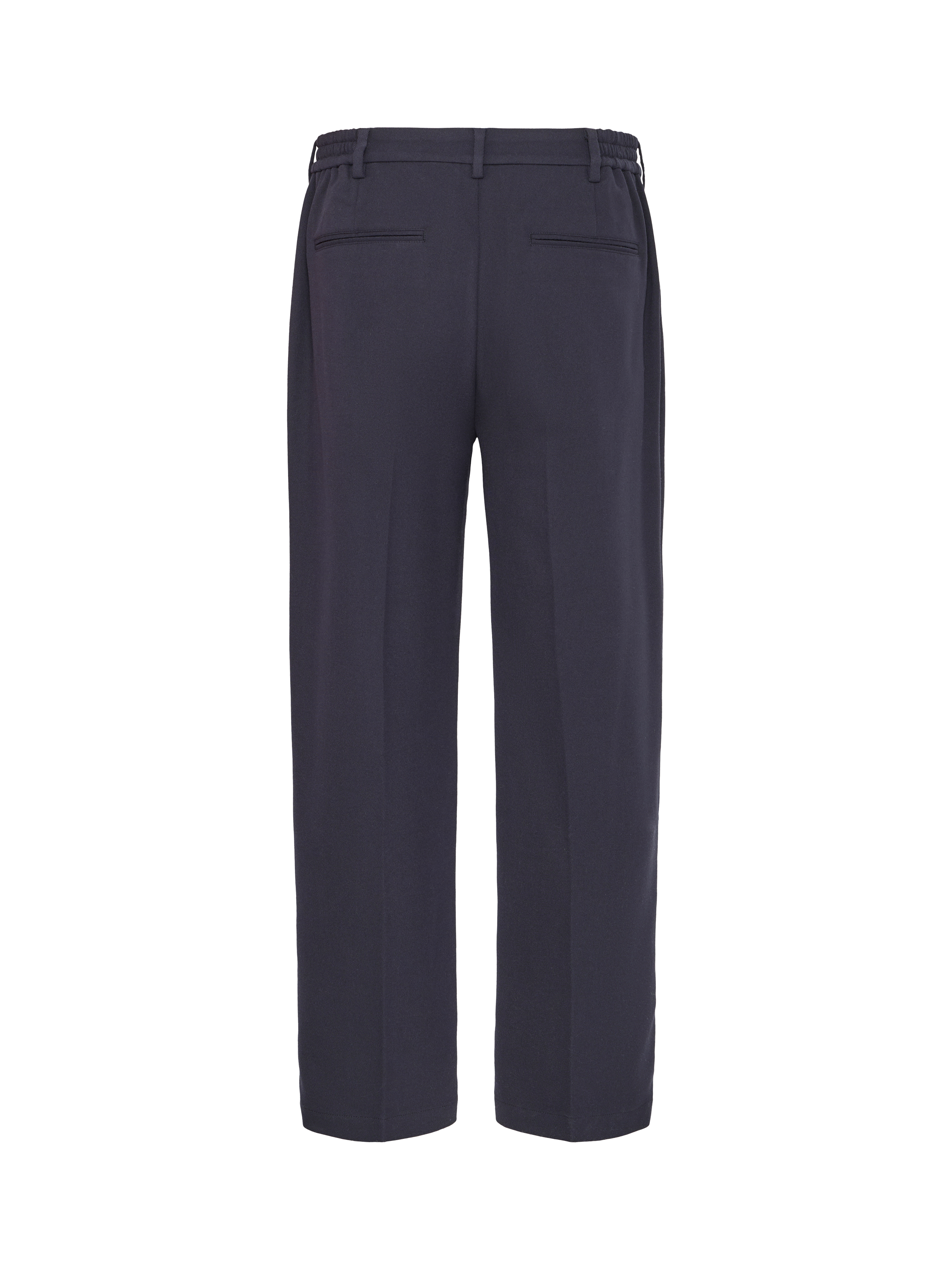 Product image 6 of 7, which shows Casual Friday Pierce Straight Tailored Trousers, Mid Blue, 34R