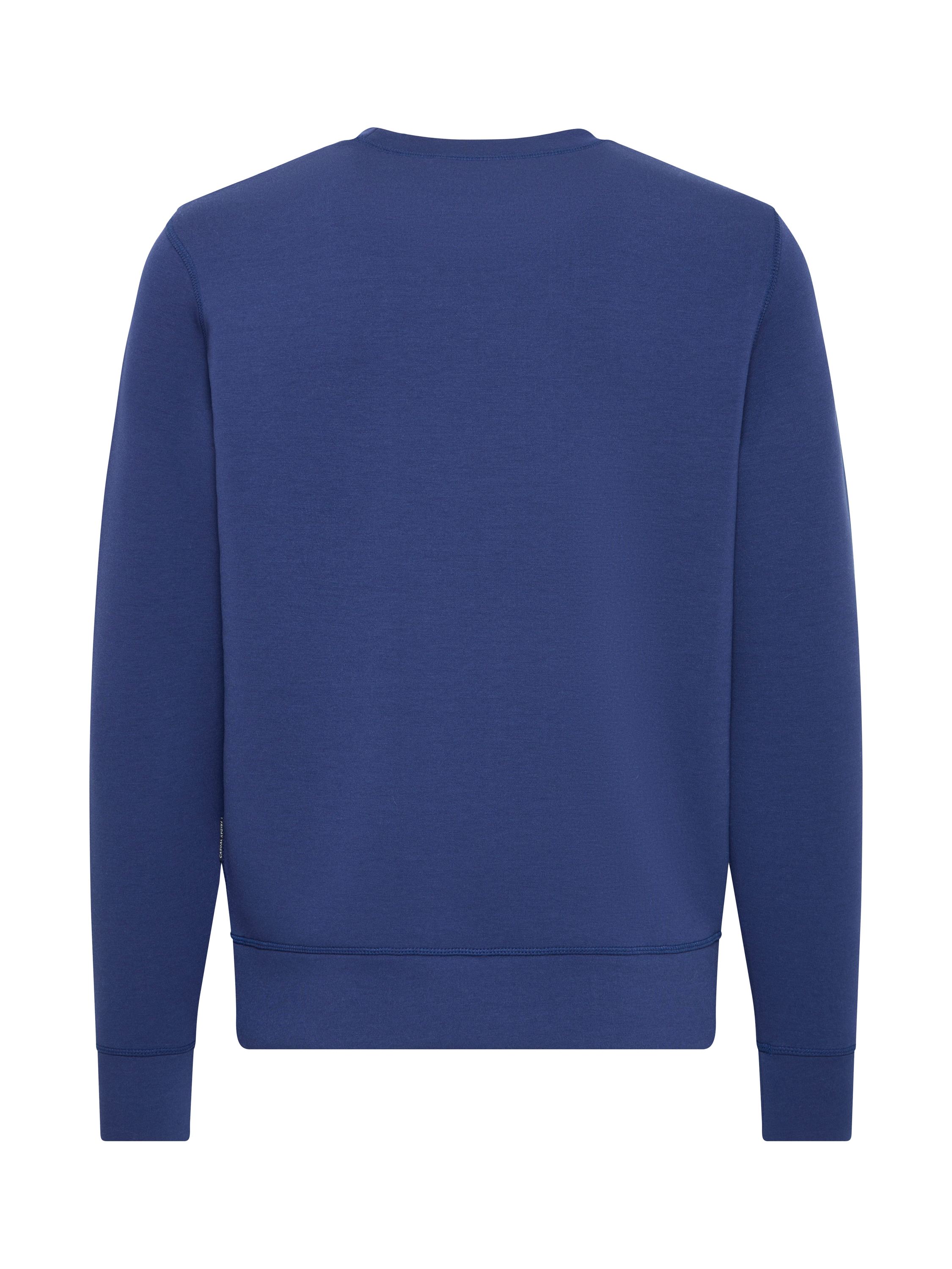 Product image 6 of 7, which shows Casual Friday Sebastian Basic Crew Neck Sweatshirt, Mid Blue, S