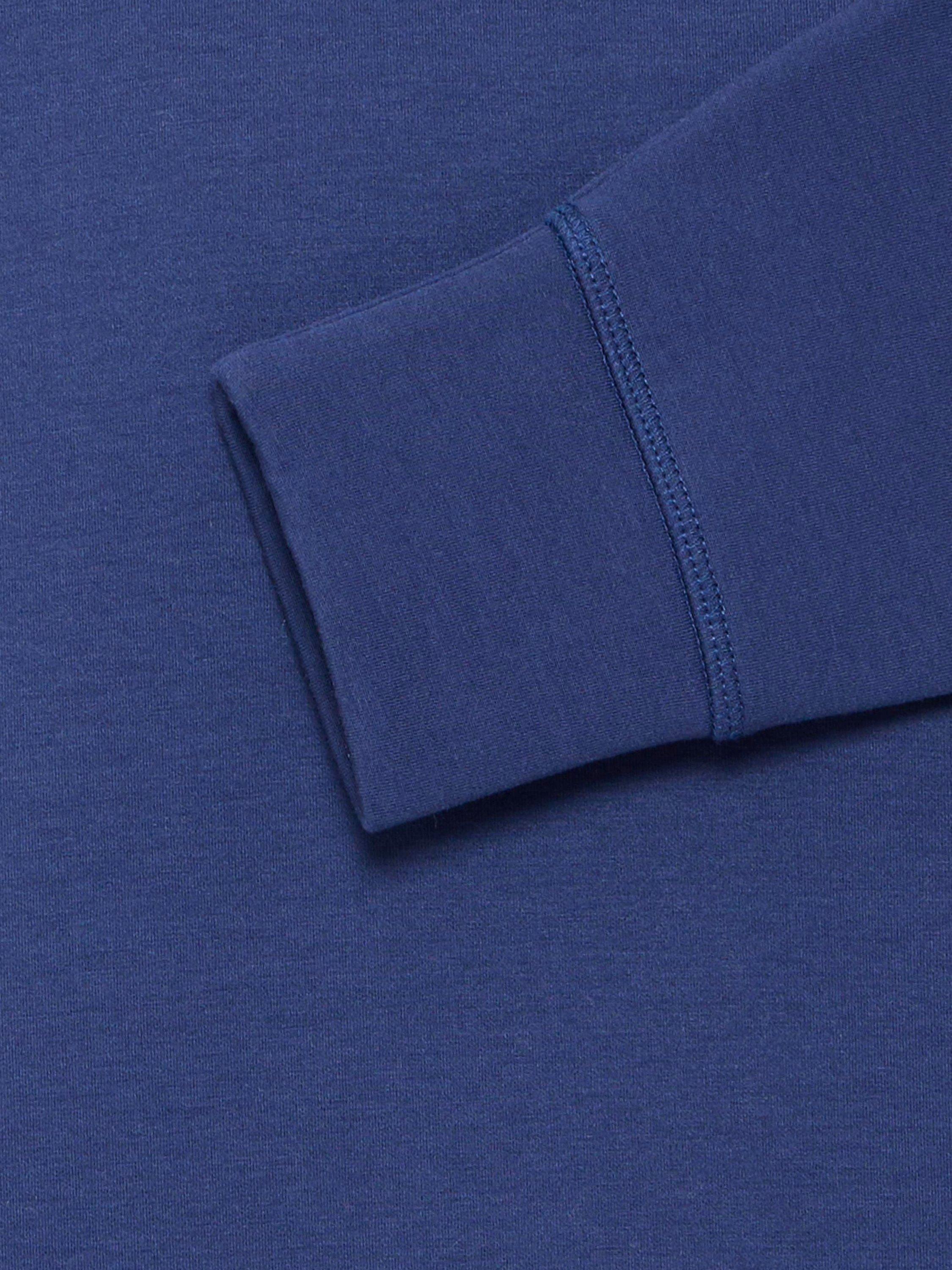 Product image 7 of 7, which shows Casual Friday Sebastian Basic Crew Neck Sweatshirt, Mid Blue, S