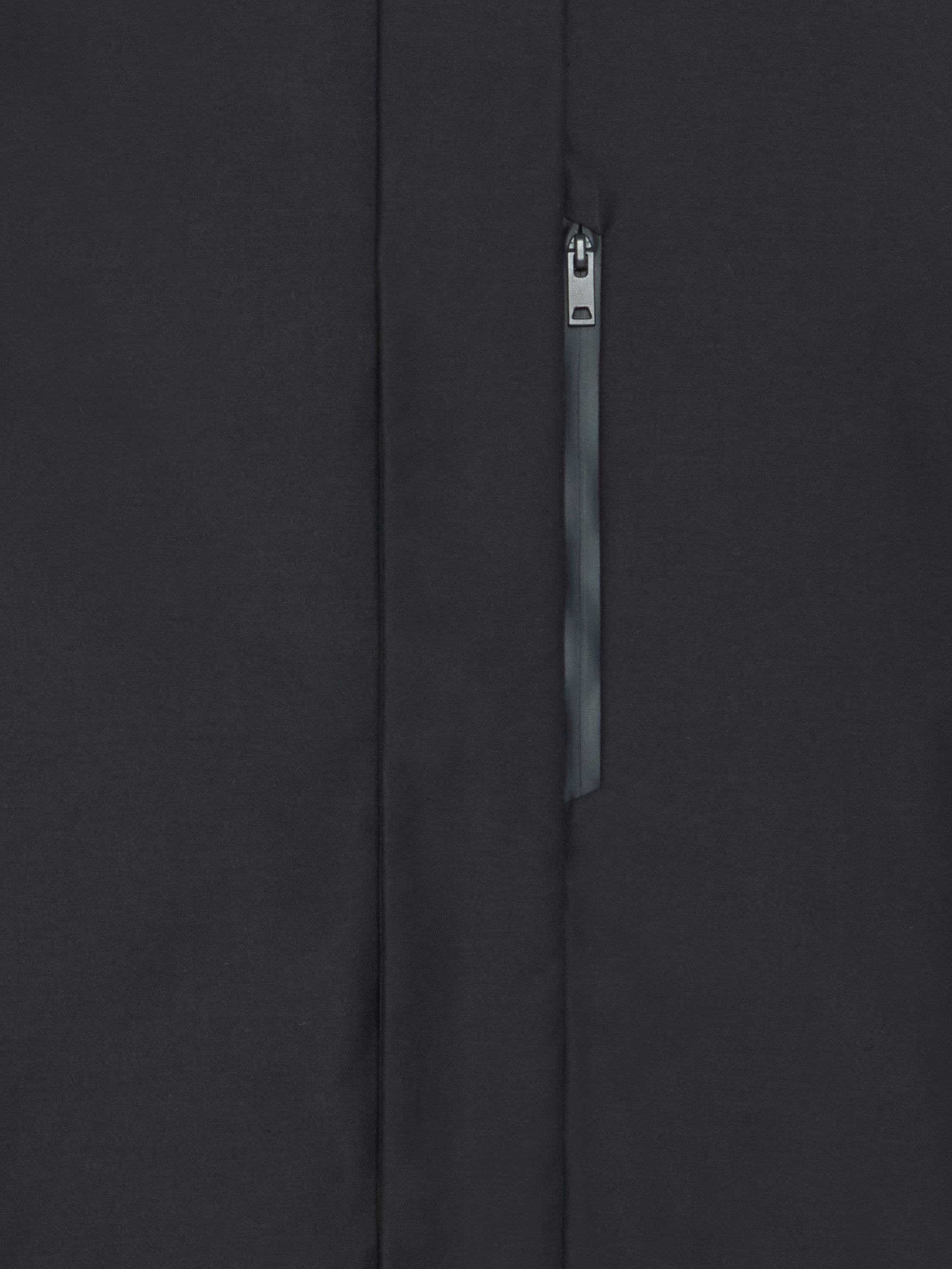 Product image 7 of 7, which shows Casual Friday Wildfred Padded Short Coat, Dark Navy, M