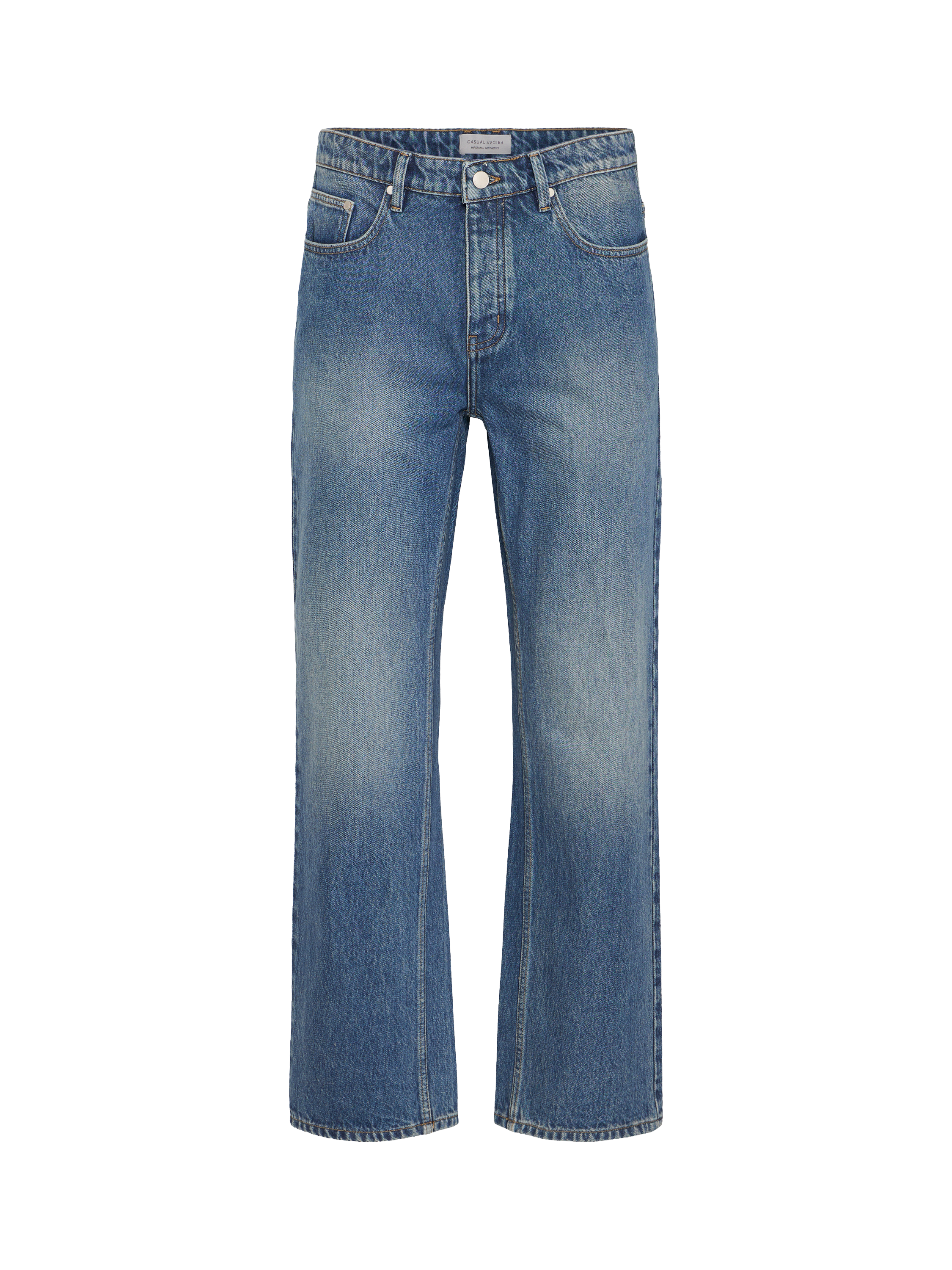 Product image 5 of 7, which shows Casual Friday Hallund Jeans, Mid Blue, 31R