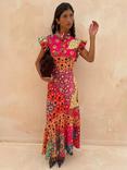 Never Fully Dressed Remi Morocco Maxi Dress, Multi
