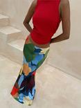 Never Fully Dressed Abstract Print Dorris Skirt, Multi