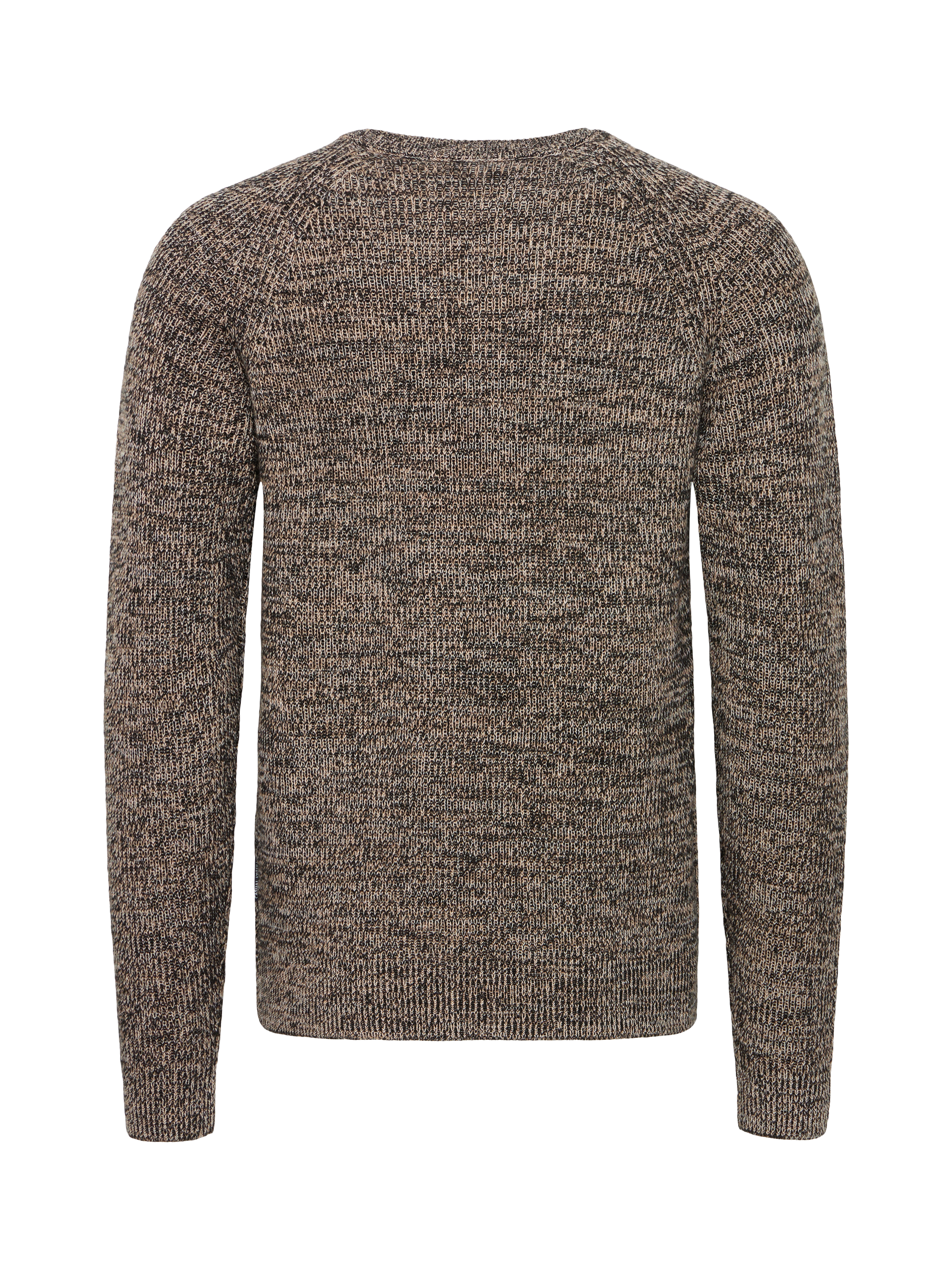 Product image 6 of 7, which shows Casual Friday Wool Blend Walthe Long Sleeve Crew Neck Jumper, Mid Green, S
