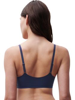 Chantelle Soft Stretch Padded Bralette - view 2, Marine Blue