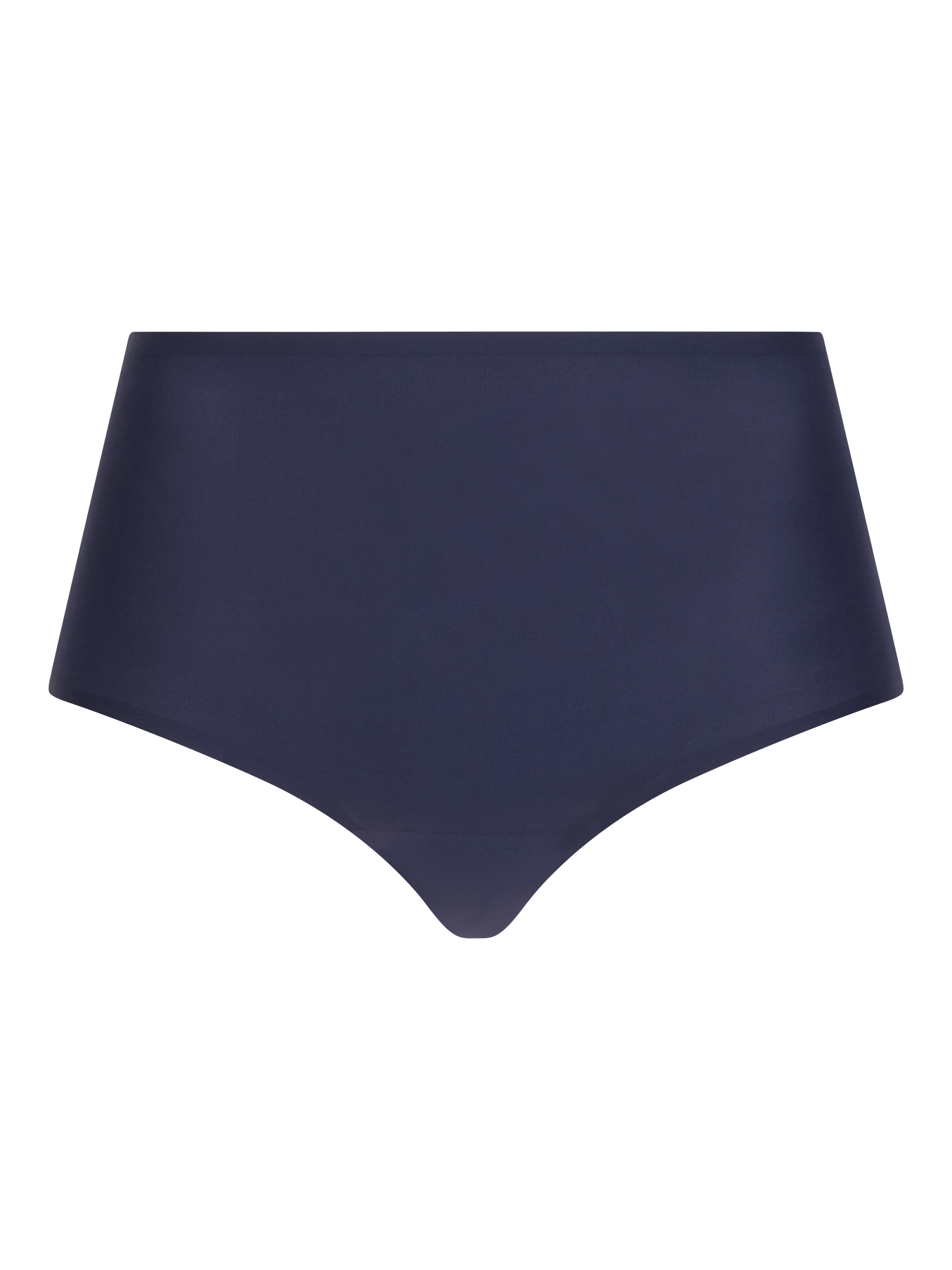 Product image 4 of 4, which shows Chantelle Soft Stretch High Waist Knickers, Marine Blue, One Size
