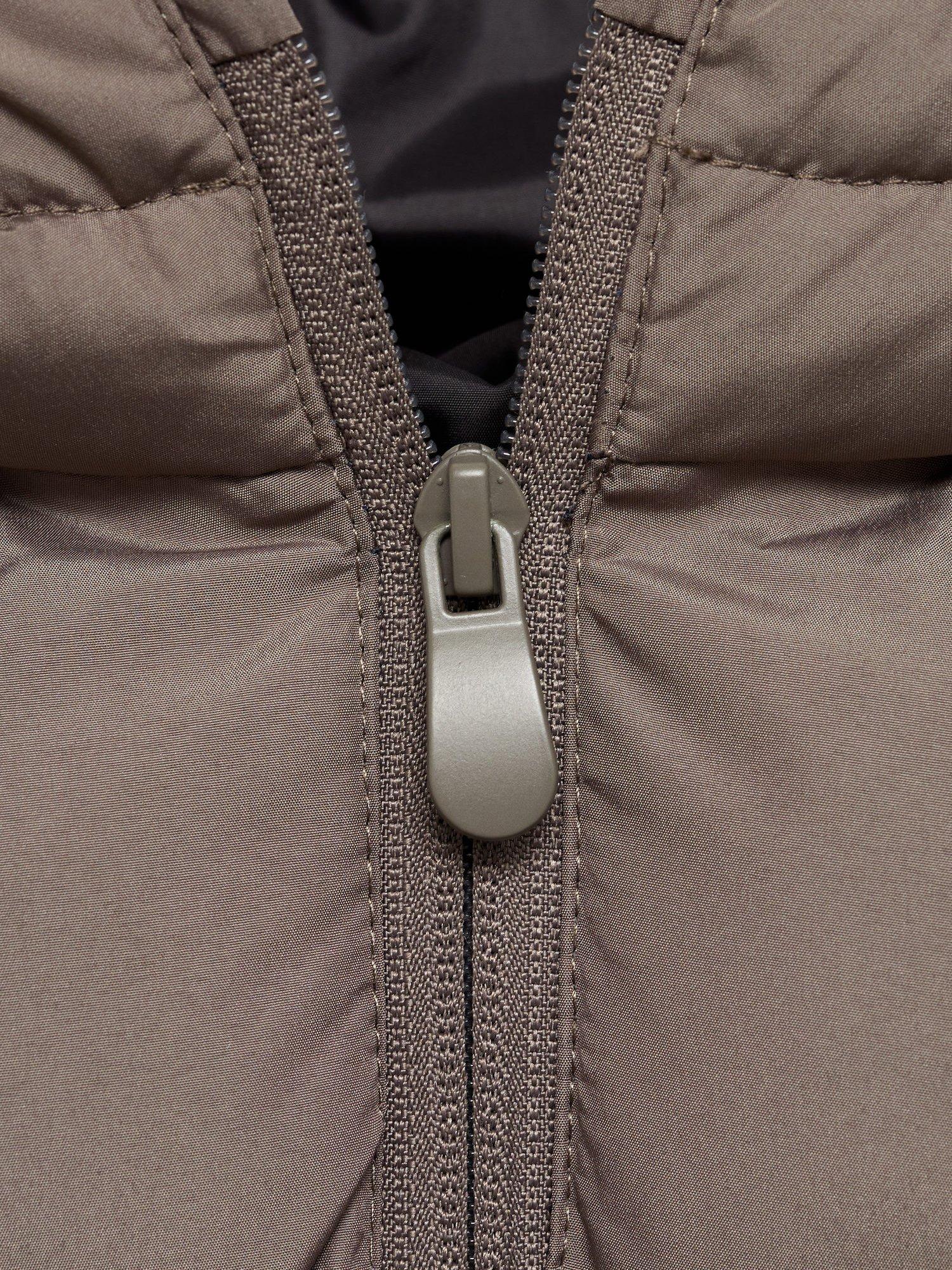 Product image 7 of 7, which shows Mango Kids' Manel Padded Gilet, Medium Brown, 5-6 years