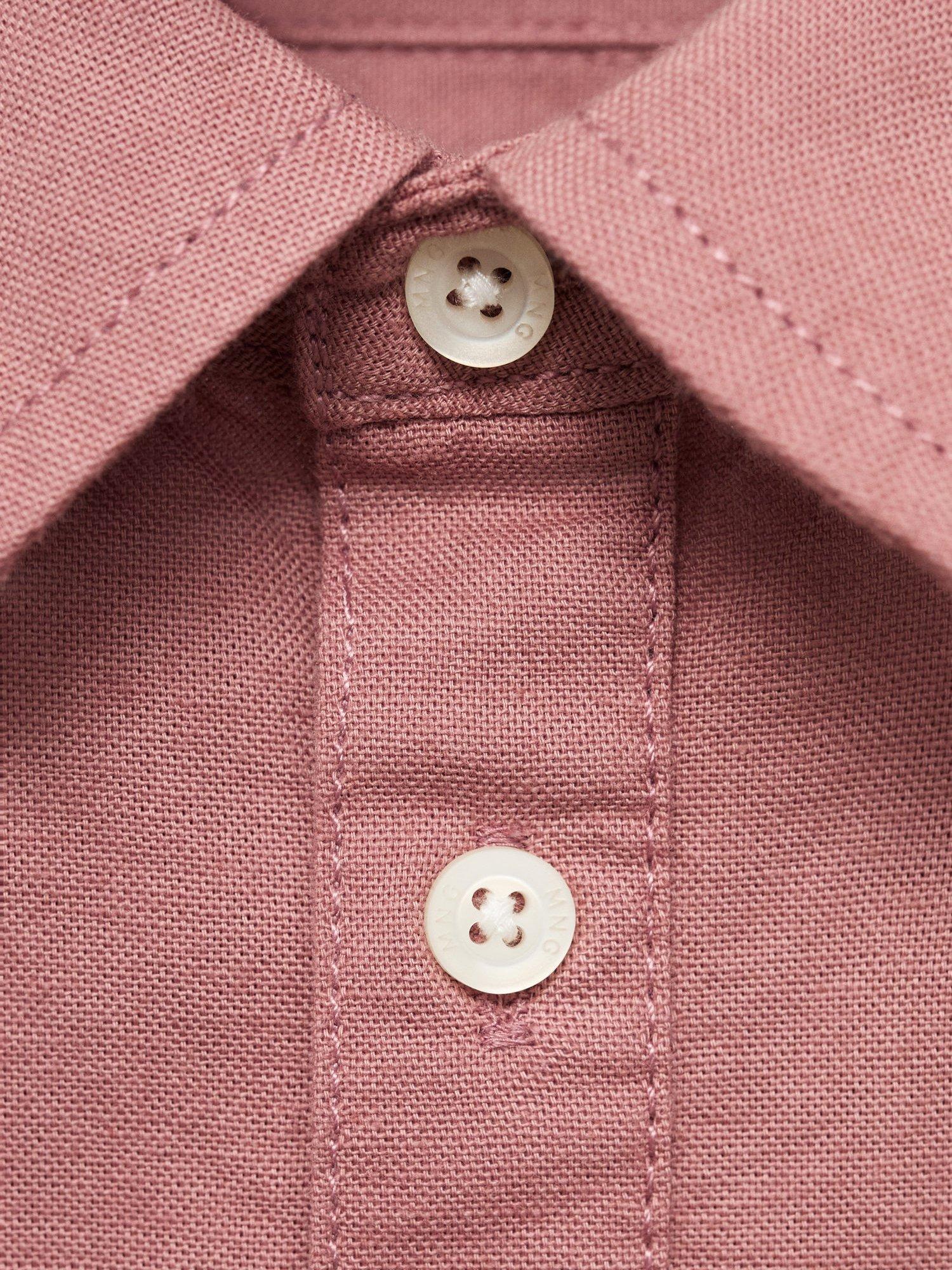 Product image 3 of 5, which shows Mango Kids' Polo Shirt, Dark Red, 3-4 years