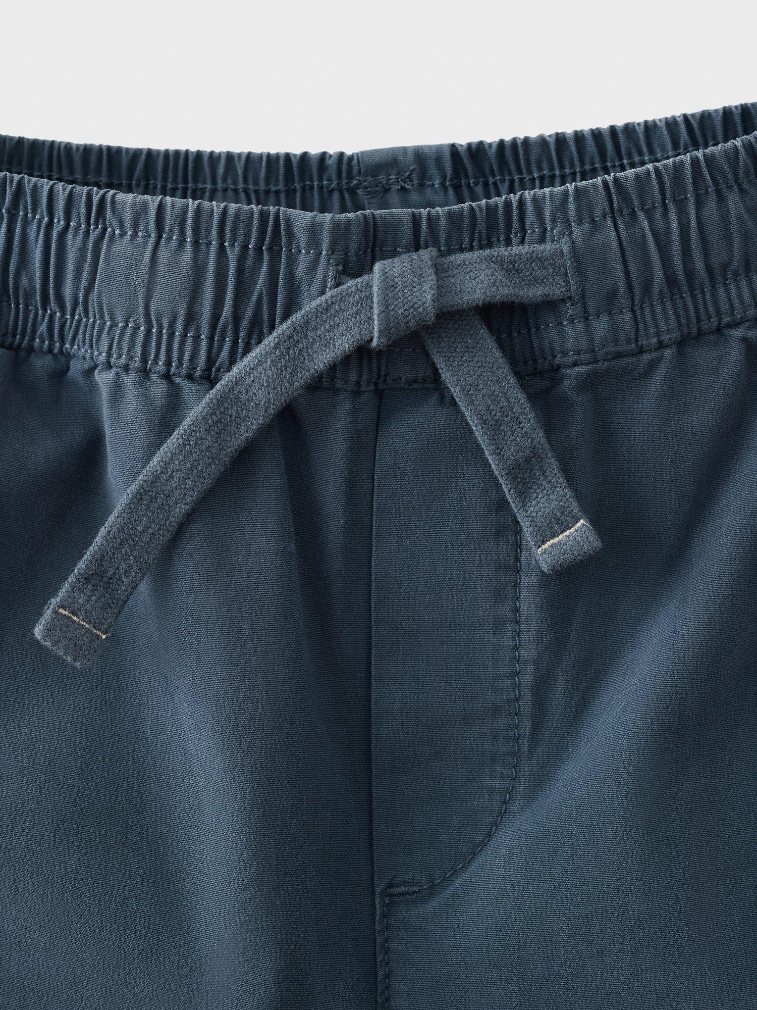 Product image 5 of 5, which shows Mango Kids' Franky Drawstring Trousers, Navy, 6 years