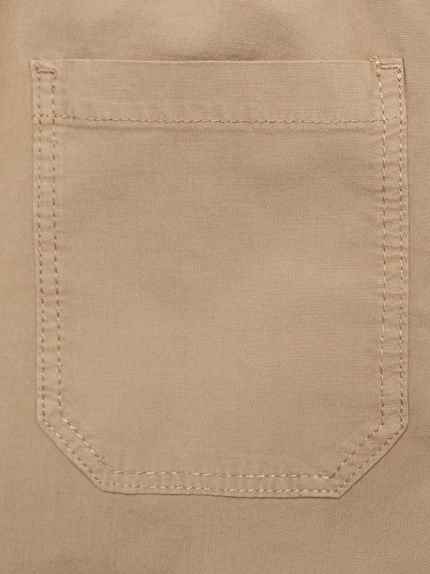 Product image 4 of 5, which shows Mango Kids' Franky Drawstring Trousers, Medium Brown, 10 years