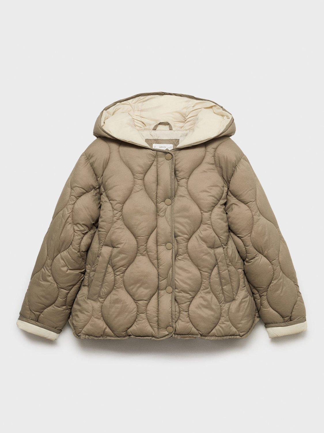 Product image 3 of 7, which shows Mango Kids' Carlota Jacket, Khaki, 12 years