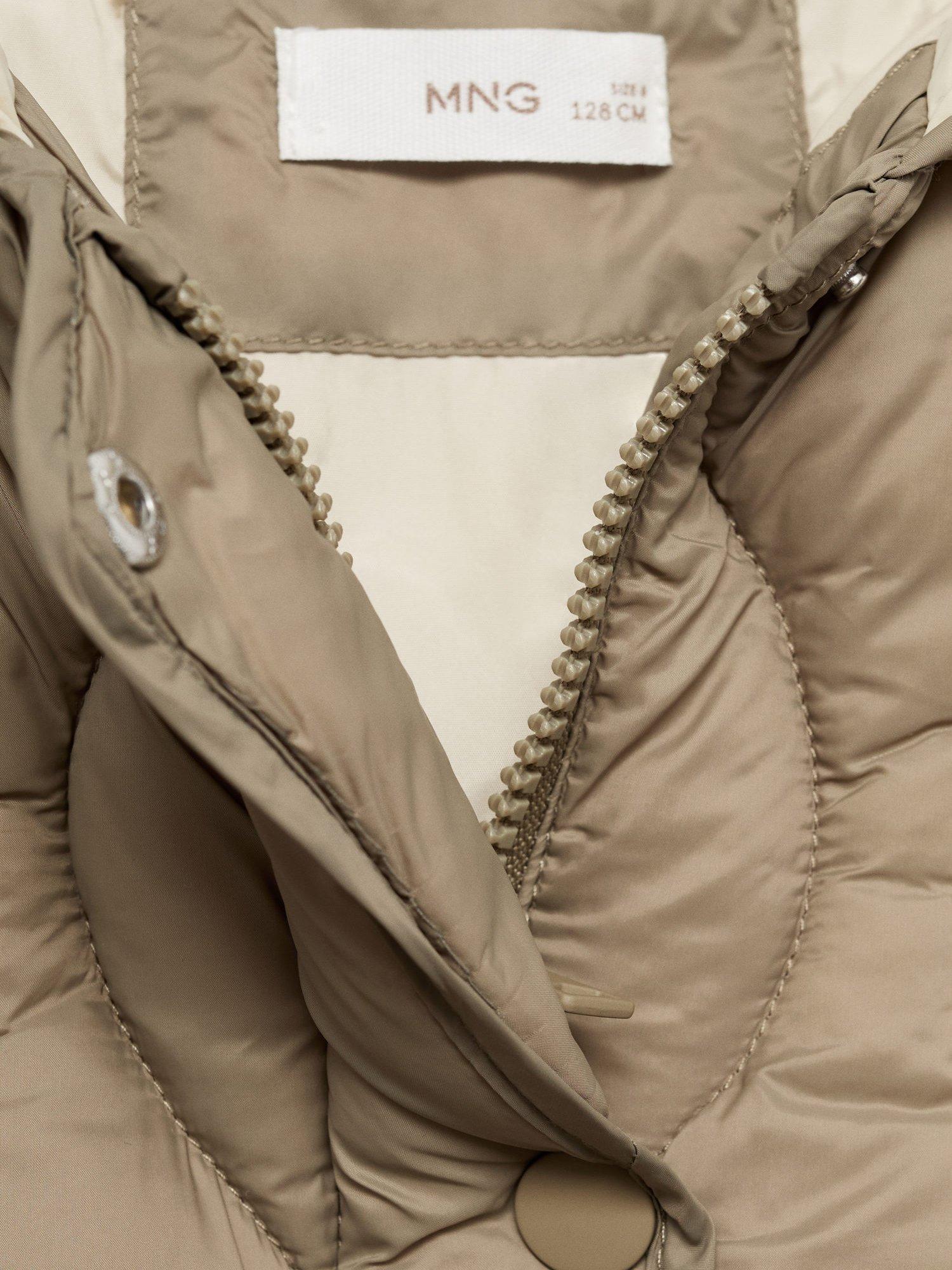 Product image 7 of 7, which shows Mango Kids' Carlota Jacket, Khaki, 12 years