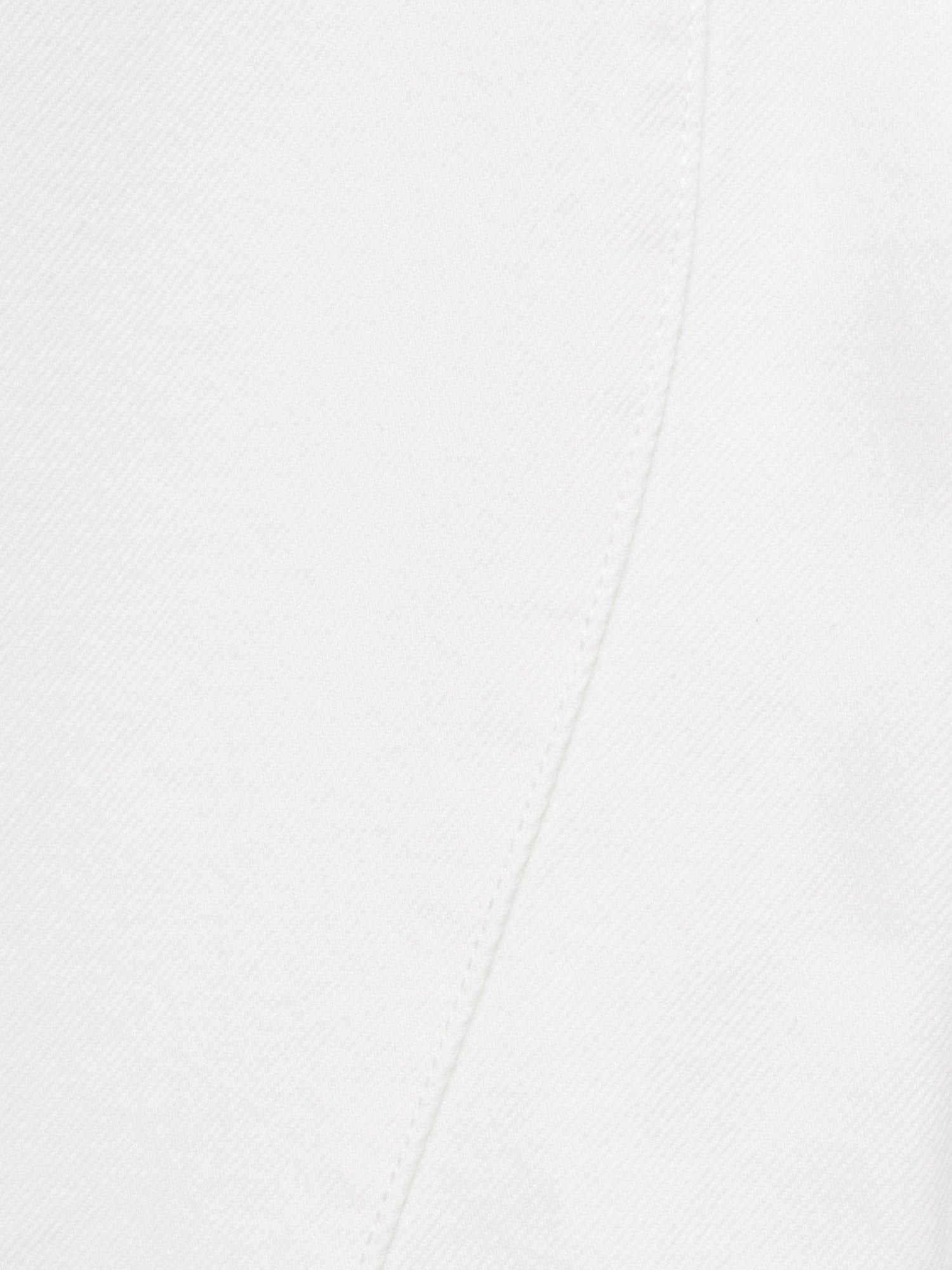 Product image 3 of 4, which shows Mango Kids' Dakota Denim Wide Leg Jeans, White, 10 years