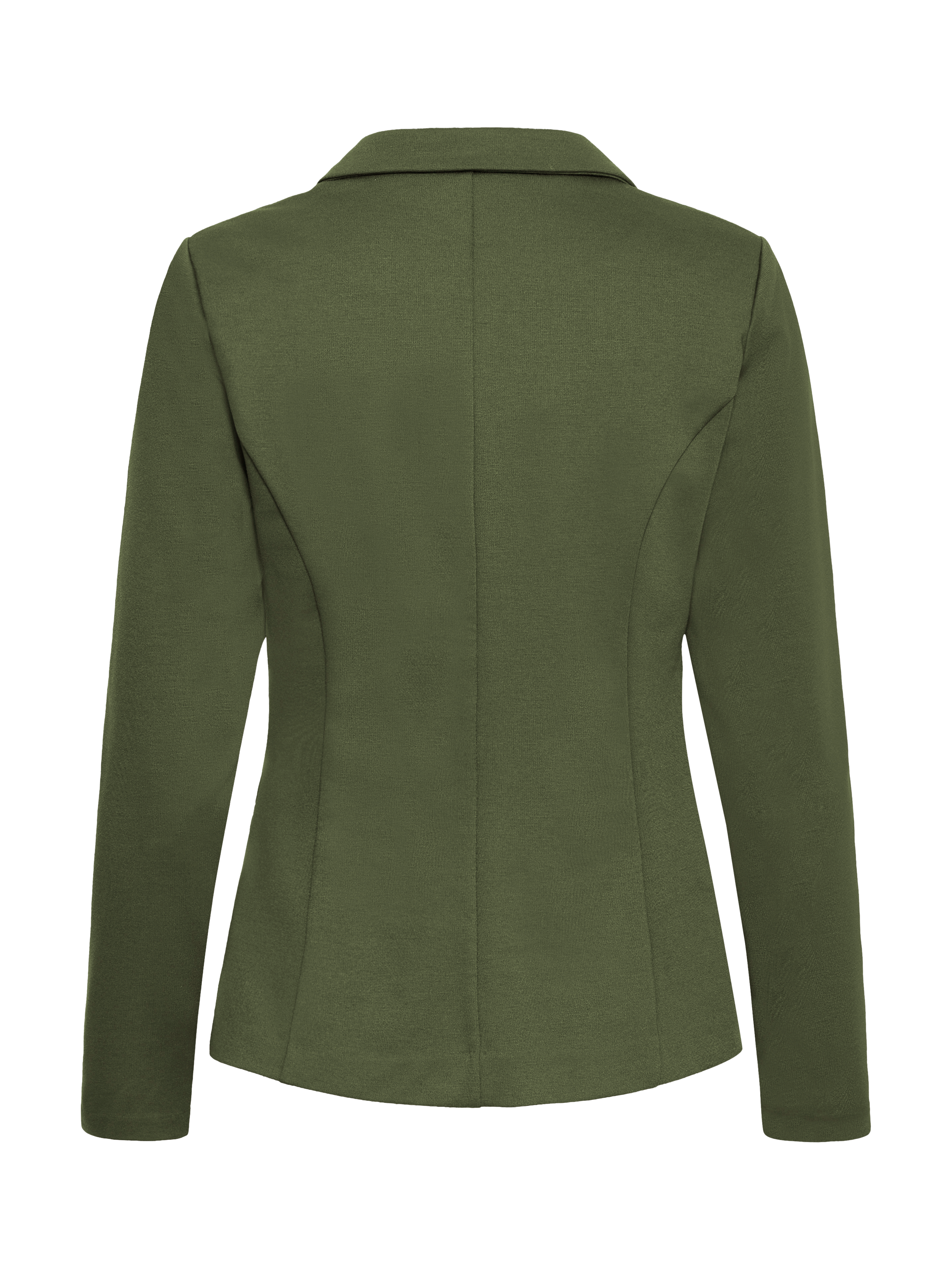 Product image 6 of 7, which shows ICHI Kate Slim Fit Blazer, Rifle Green, XS