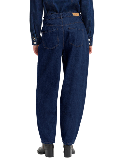 ICHI Berisel Parachute Jeans, Authentic Blue - view 2, Authentic Blue