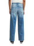 ICHI Twiggy Straight Jeans, Medium Blue