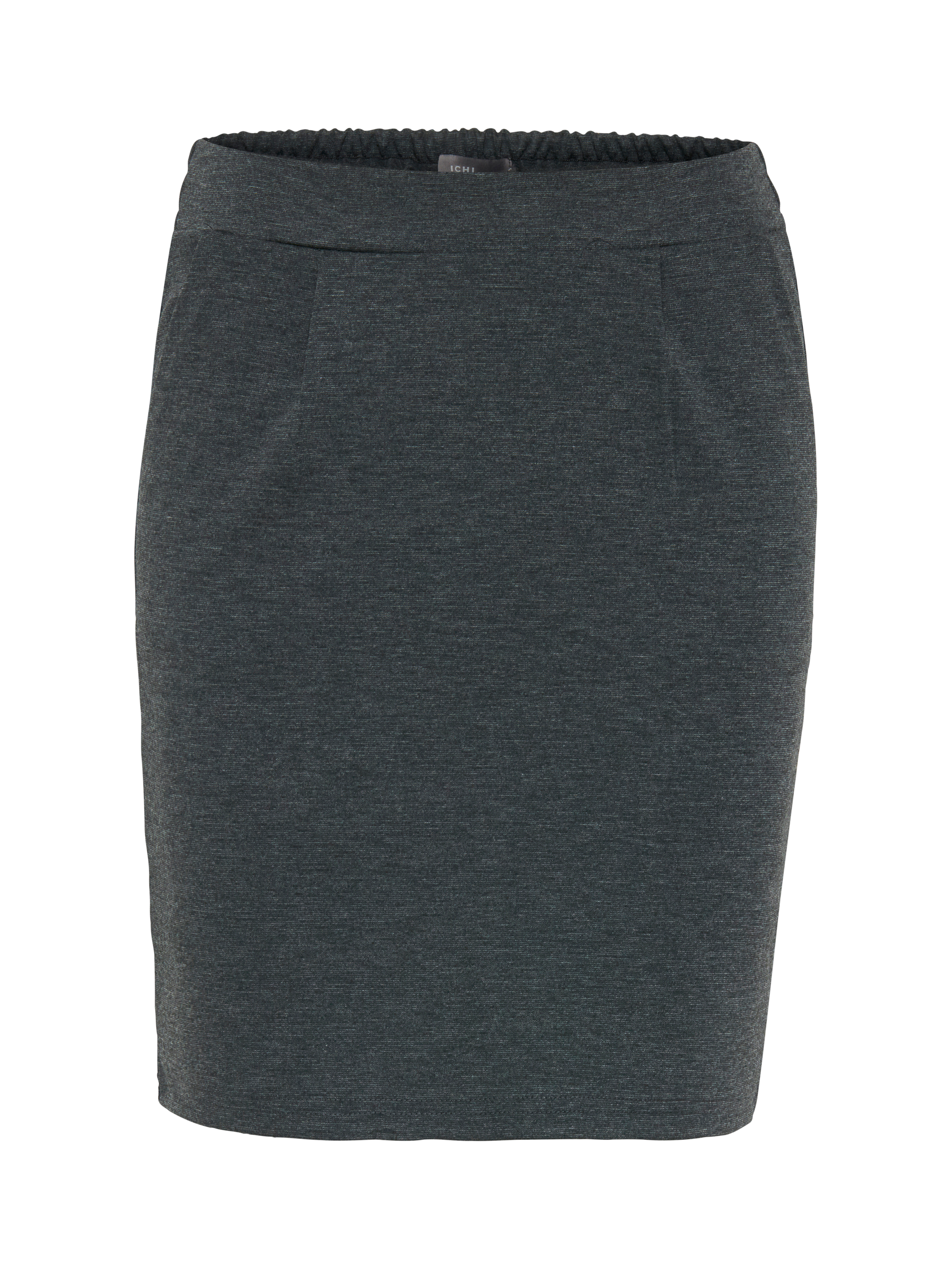 Product image 5 of 6, which shows ICHI Kate Tailored Mini Skirt, Dark Grey Melange, XS