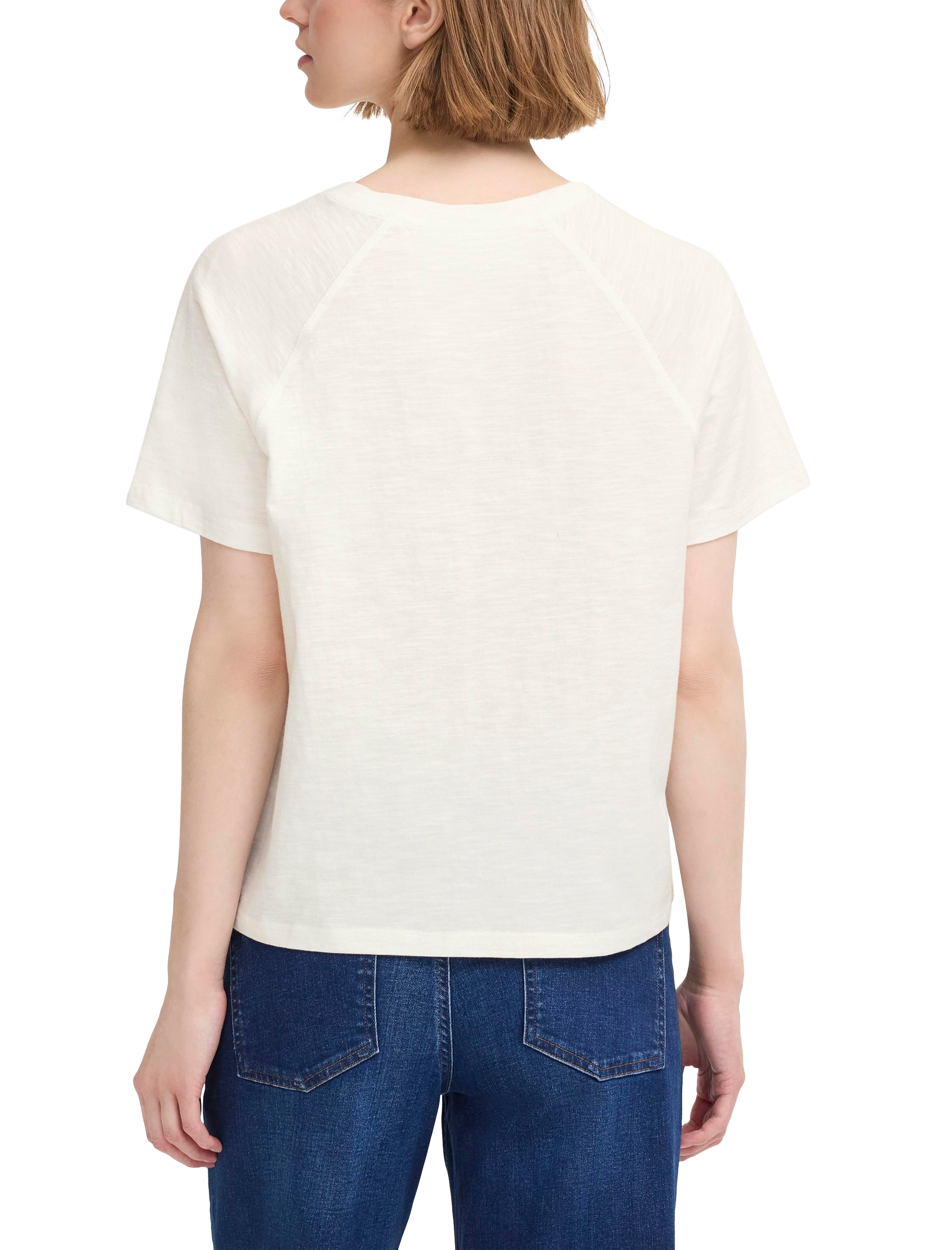 Product image 2 of 7, which shows ICHI Nimo Tiger T-Shirt, White, XS