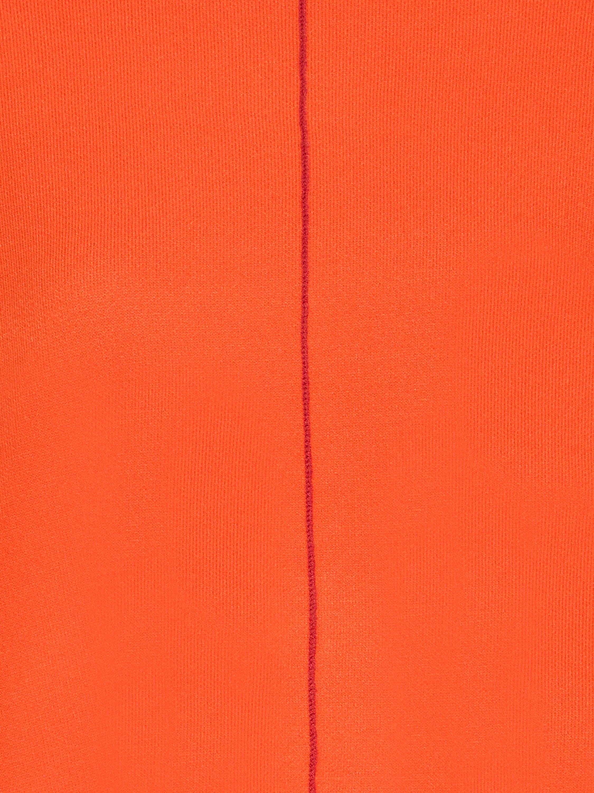 Product image 7 of 7, which shows ICHI Ballia Crew Neck Jumper, Fiery Red, XS