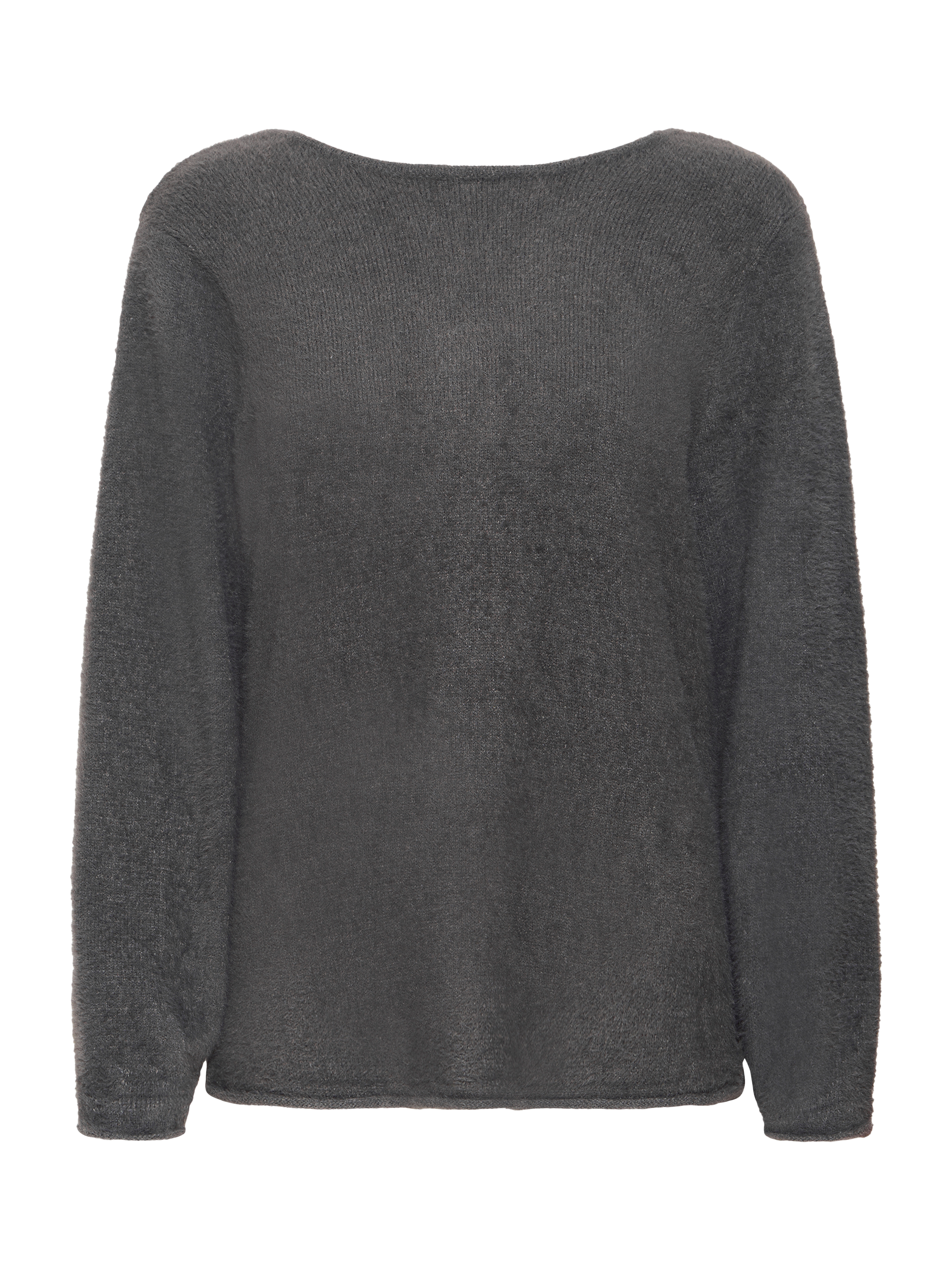 Product image 4 of 6, which shows ICHI Bergie Jumper, Grey, XS