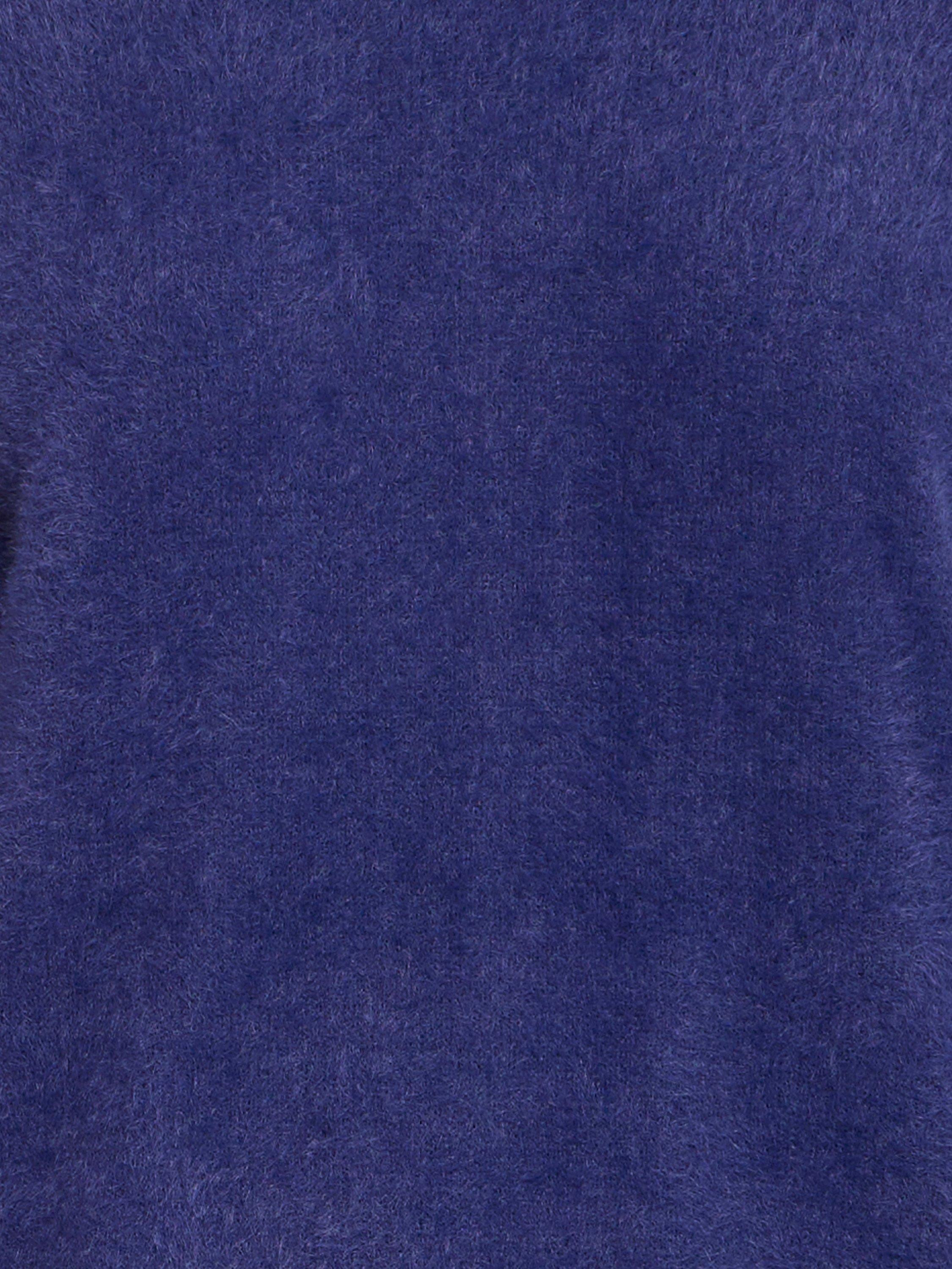 Product image 6 of 6, which shows ICHI Bergie Long Sleeve Jumper, Blue, S