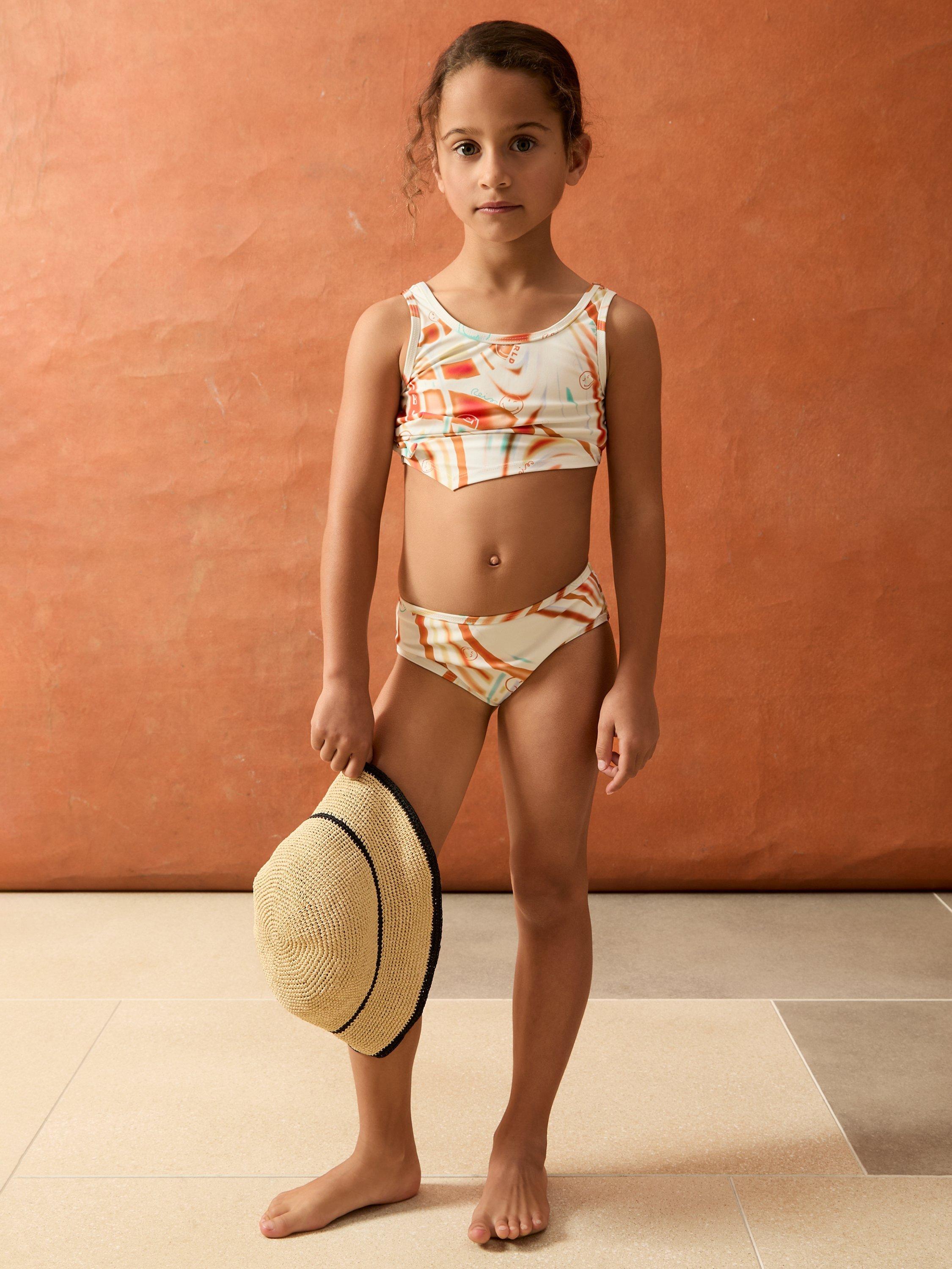 Product image 1 of 4, which shows Reiss Kids' Eugenie Swim Set, Multi, 4-5 years