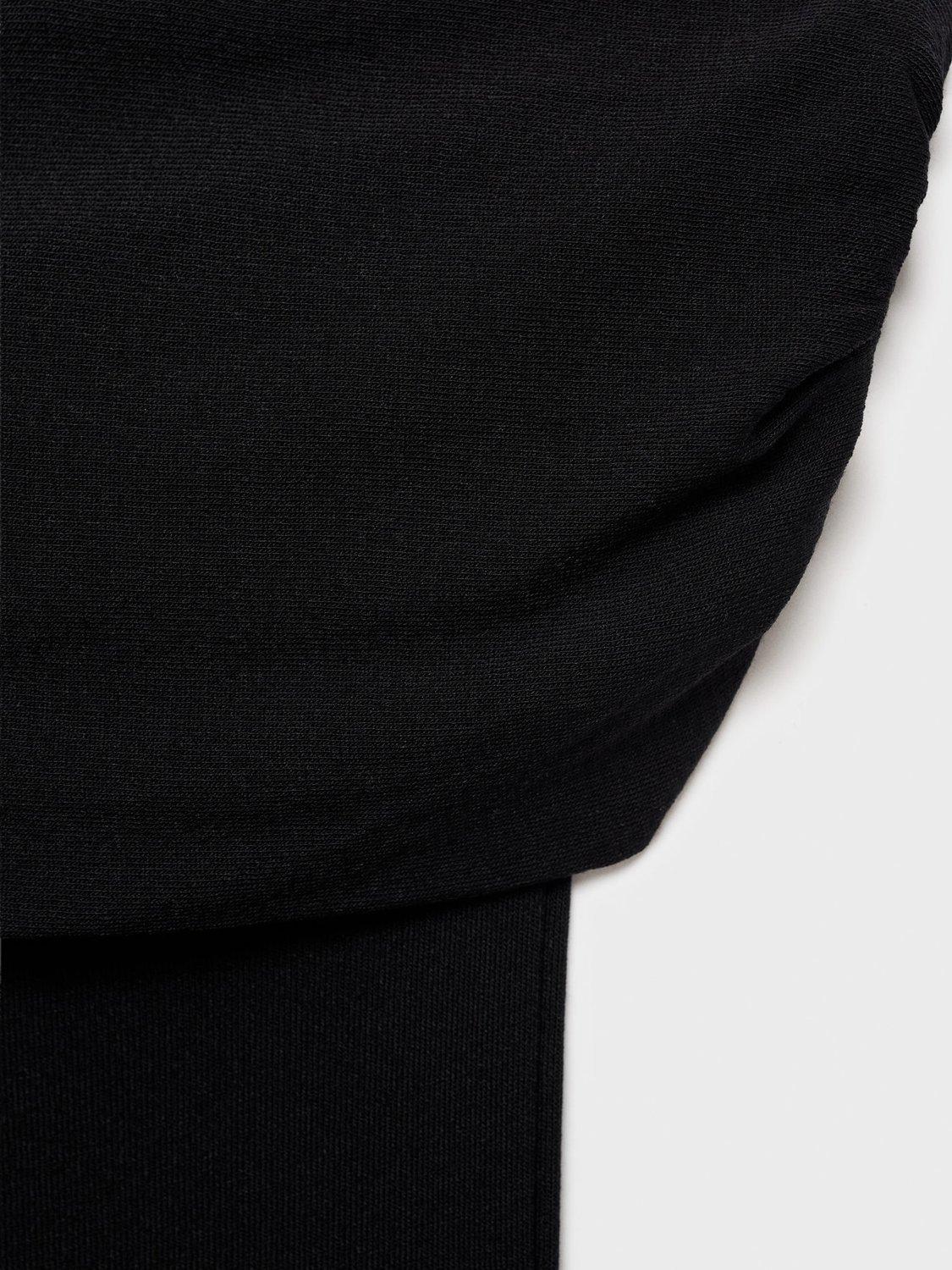 Product image 5 of 6, which shows Mango Lola Bardot Maxi Dress, Black, 10