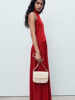 Mango Marti Sleeveless Maxi Dress, Red, Red