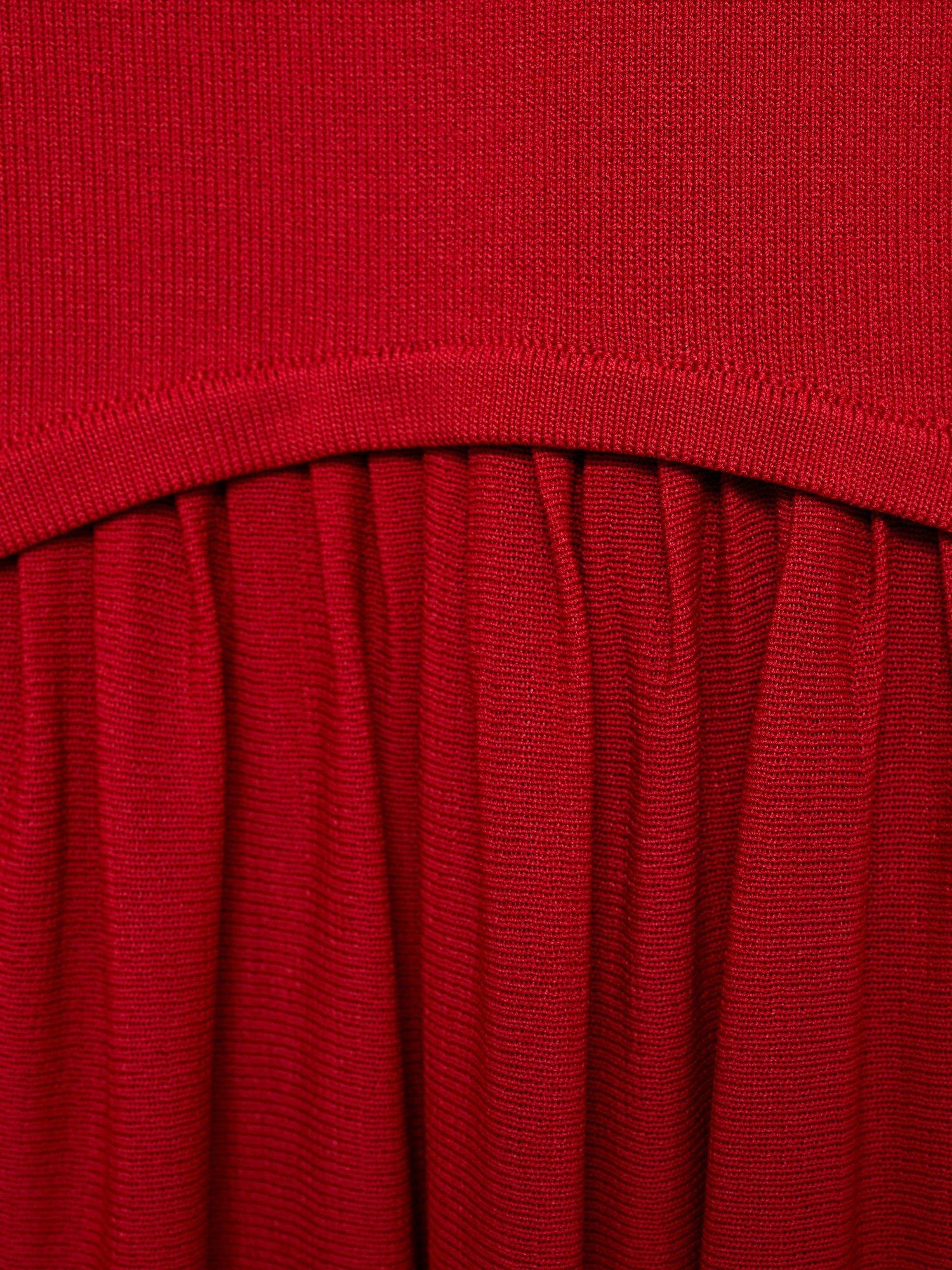 Product image 5 of 7, which shows Mango Marti Sleeveless Maxi Dress, Red, 10