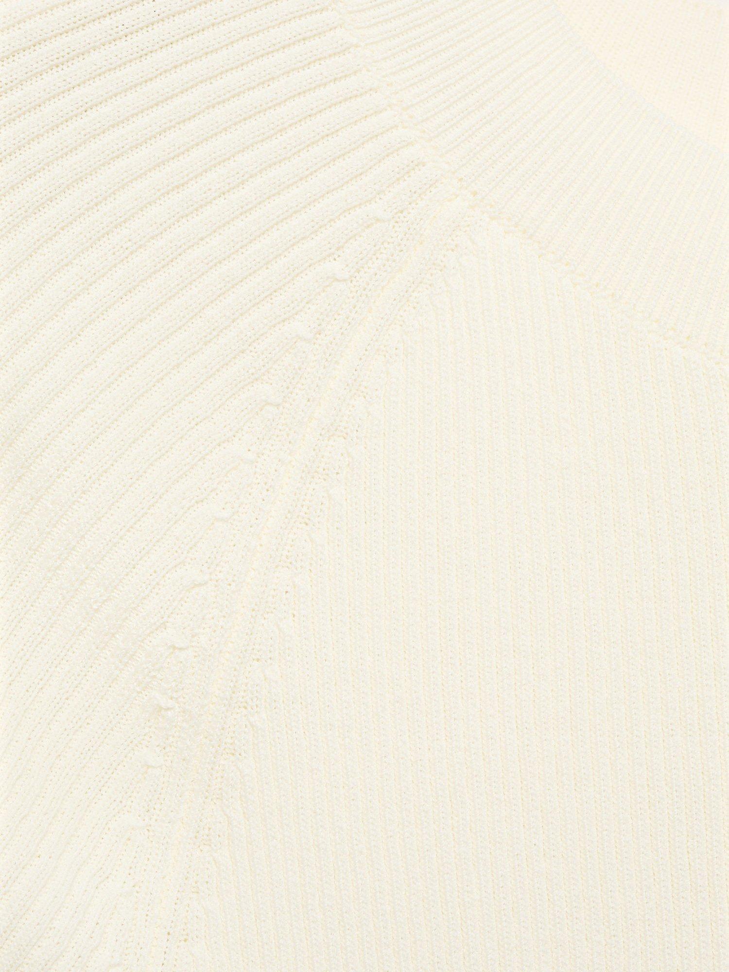 Product image 7 of 7, which shows Mango Tulipa Knit Top, Natural White, L