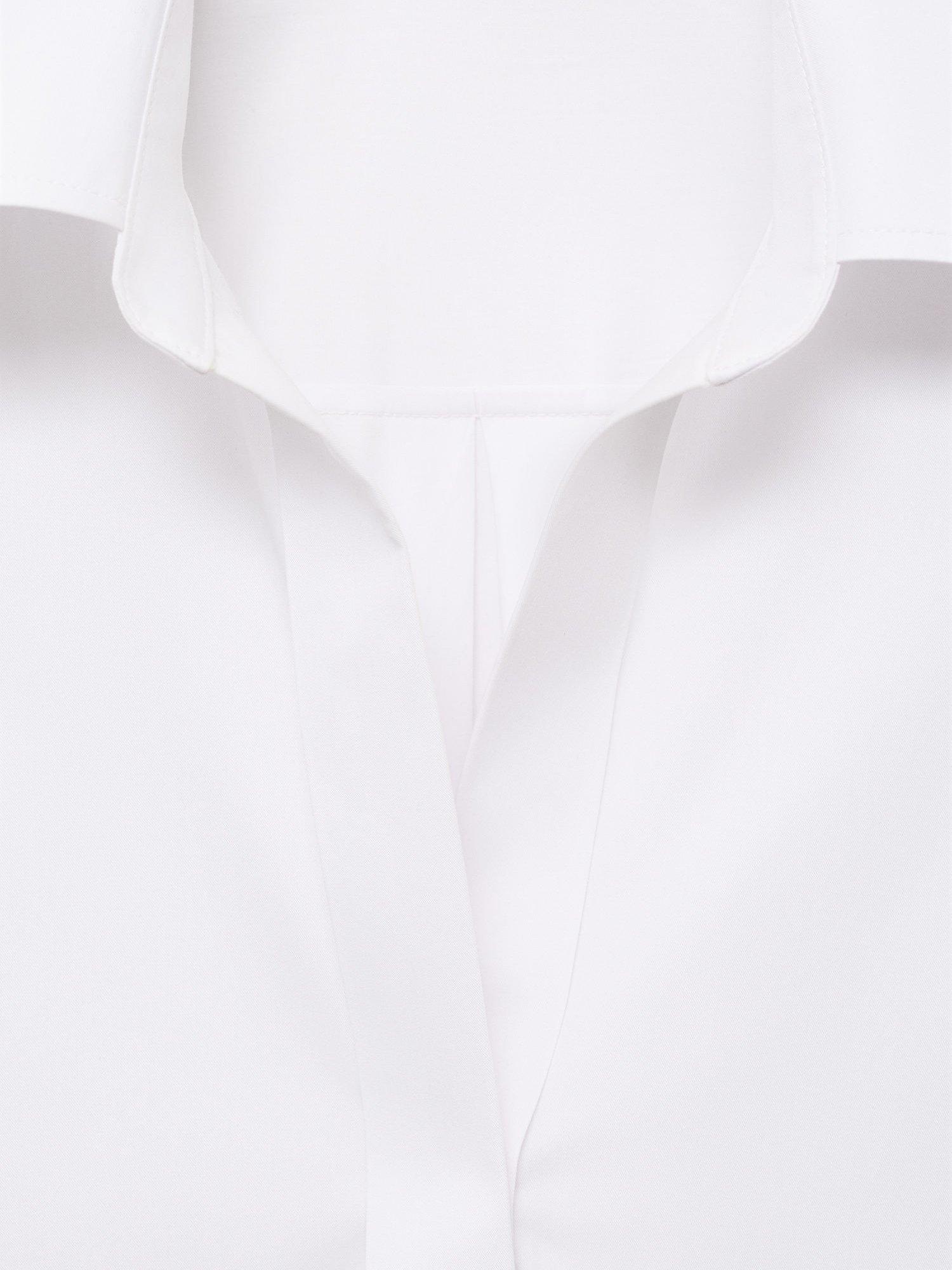 Product image 7 of 7, which shows Mango Chyny Long Sleeve Shirt, Natural White, 12