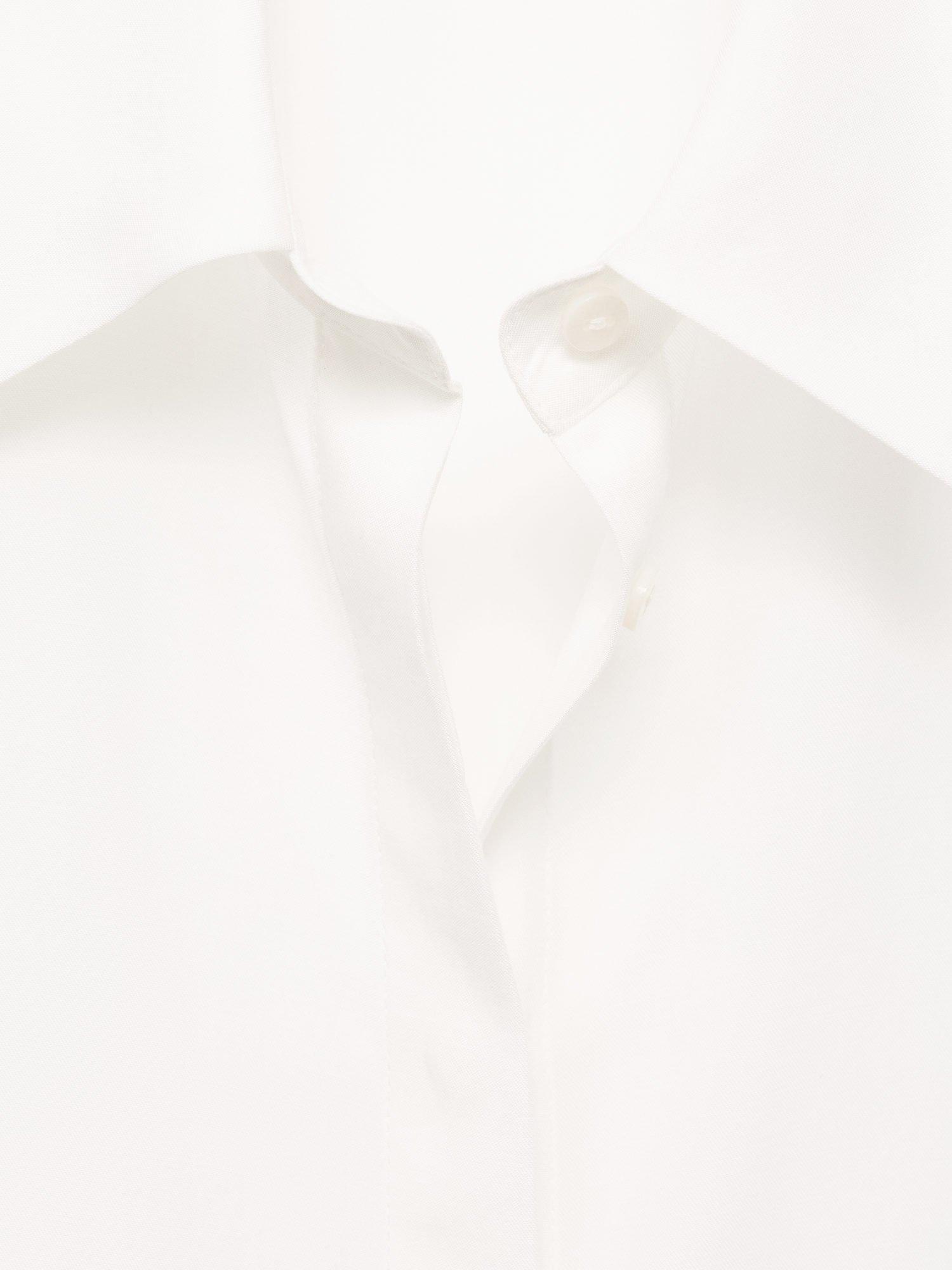 Product image 8 of 8, which shows Mango Lima Long Sleeve Shirt, Natural White, 4