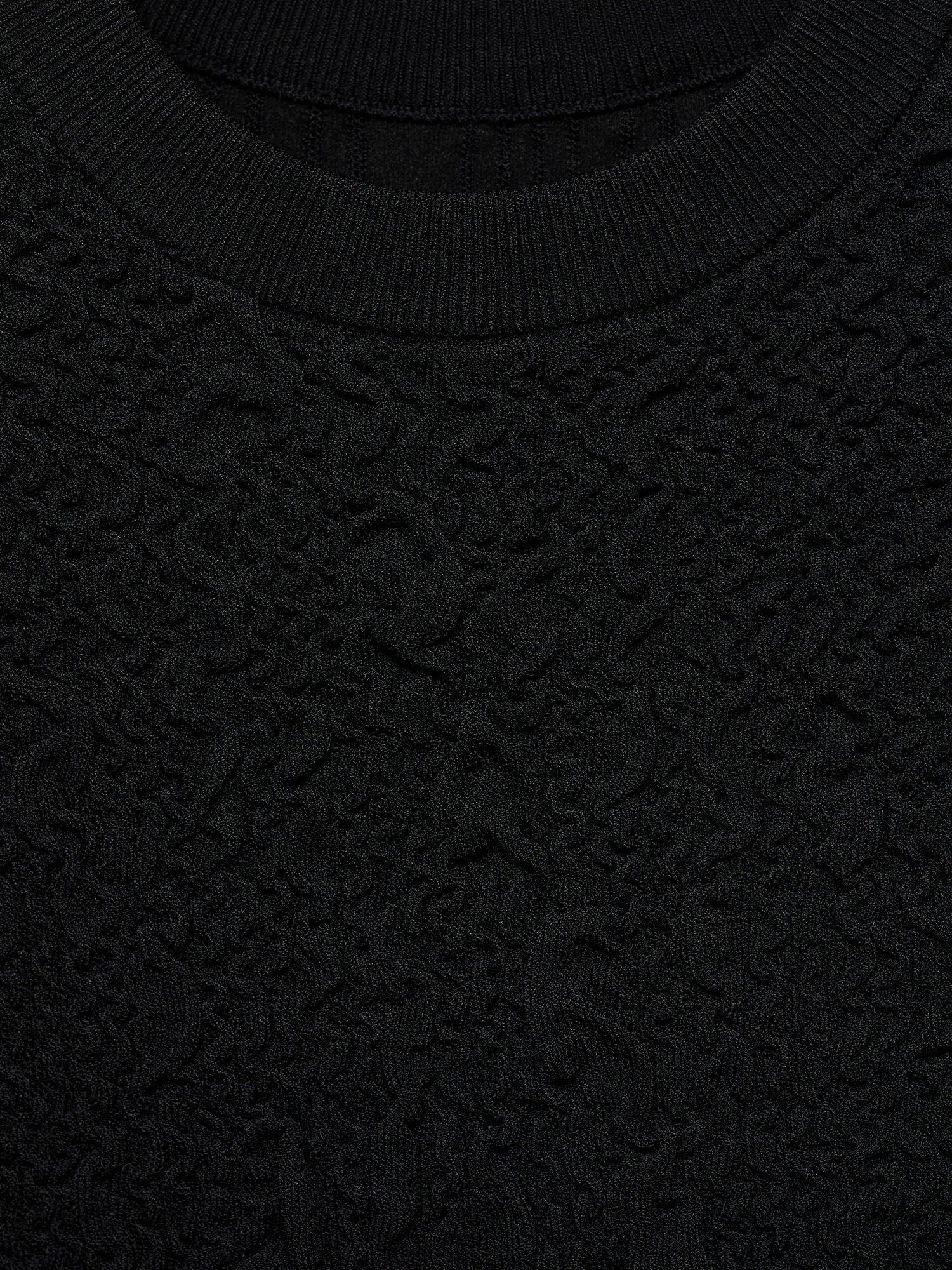 Product image 8 of 8, which shows Mango Brain Sleeveless Top, Black, L