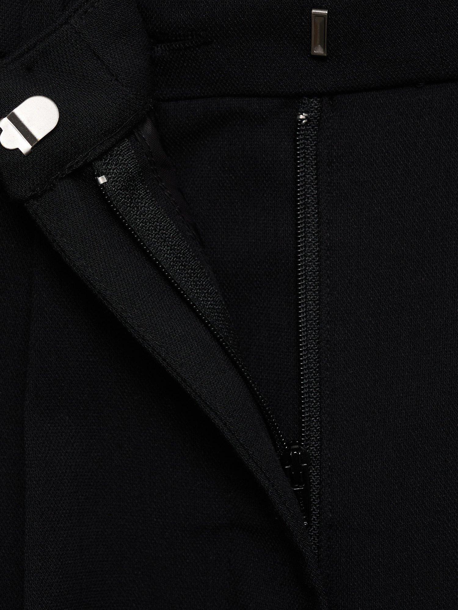 Product image 8 of 8, which shows Mango Cristi Tailored Trousers, Black, 12