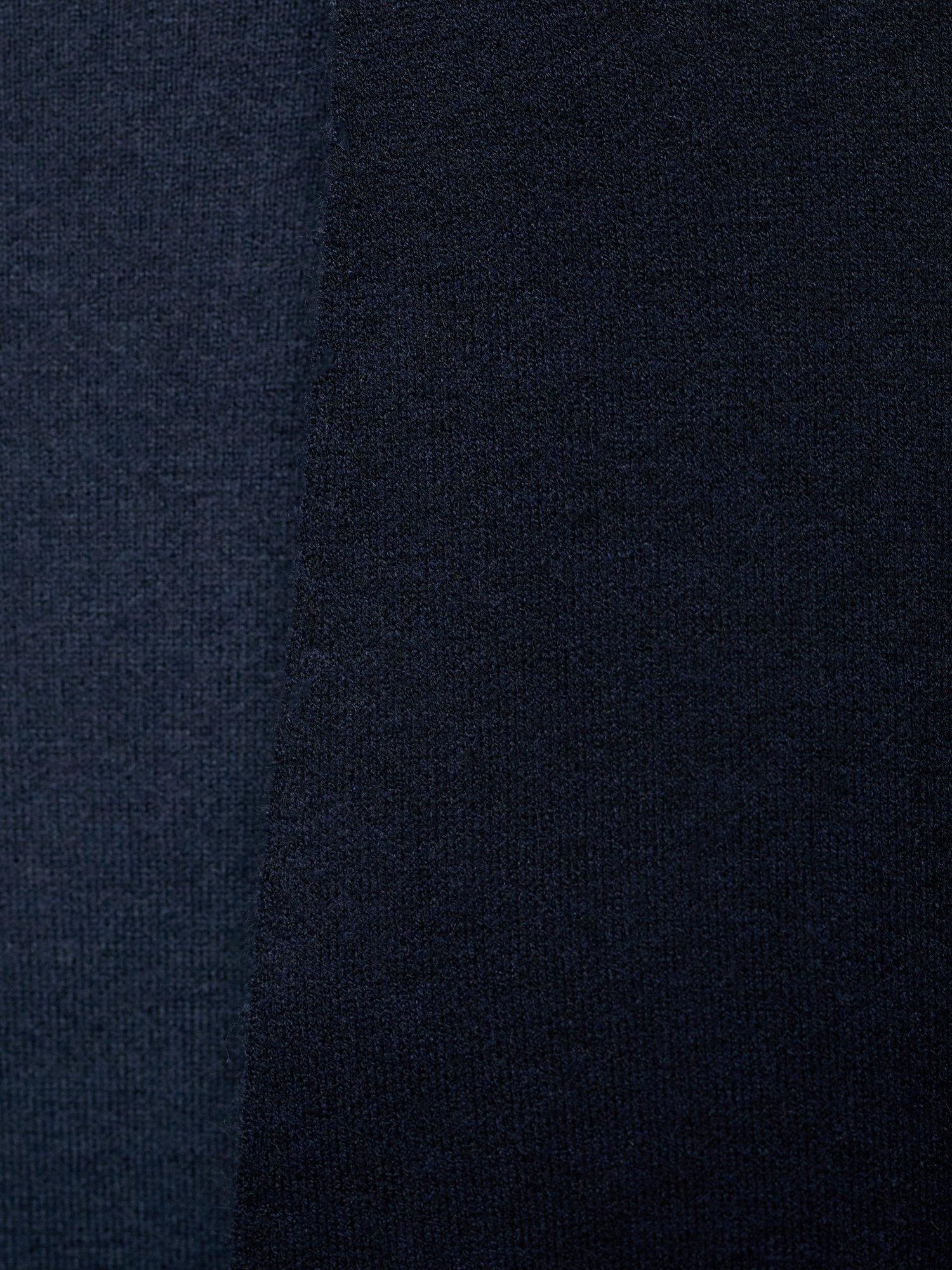 Product image 5 of 8, which shows Mango Paul Open Neck Longline Coatigan, Navy, L