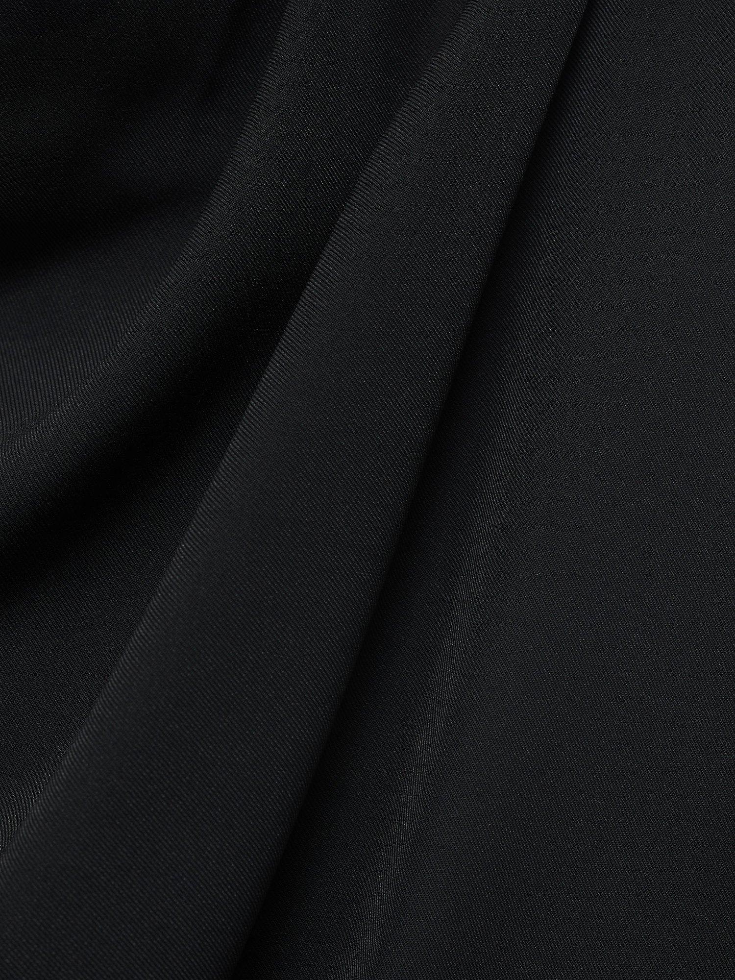 Product image 9 of 9, which shows Mango Martuki Belted Tailored Jumpsuit, Black, 4XL