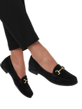 Jones Bootmaker Lex Wide Fit Suede Loafers