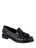 Jones Bootmaker Tiffany Leather Croc Moccasins
