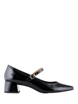 Jones Bootmaker Xabrina Patent Leather Mary Janes, Black