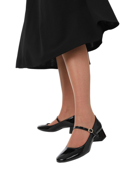 Jones Bootmaker Xabrina Patent Leather Mary Janes - view 2, Black