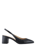 Jones Bootmaker Xayna Leather Slingback Court Shoes