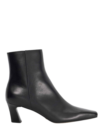 Dune London Overly Leather Boots, Black