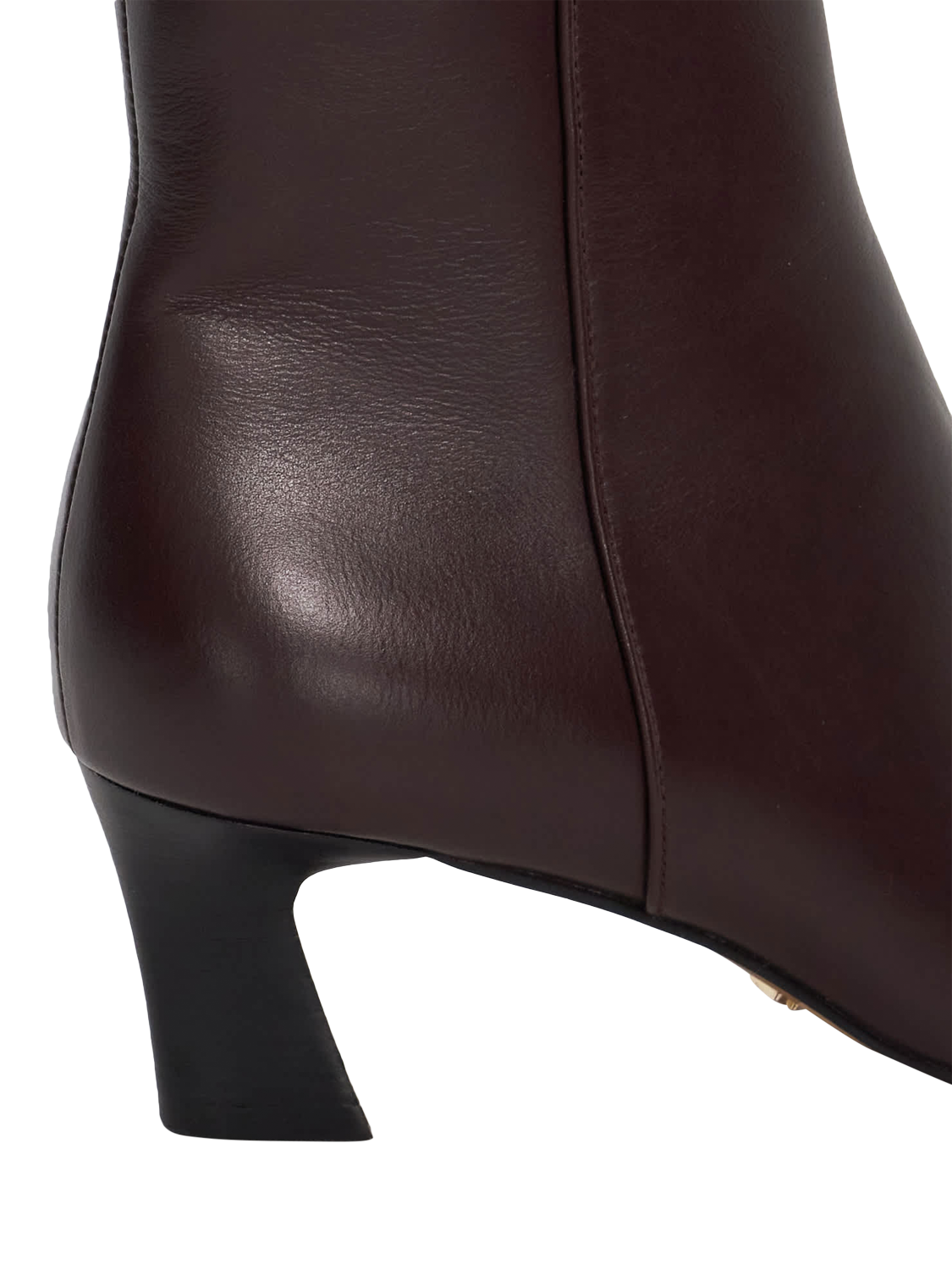 Product image 6 of 6, which shows Dune London Overly Leather Boots, Purple, EU36