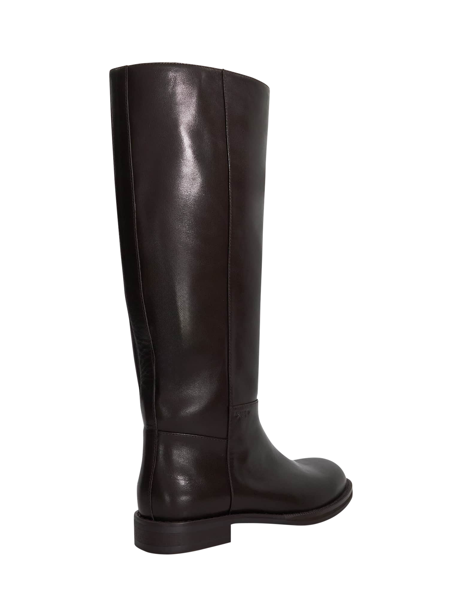 Product image 4 of 5, which shows Dune London Tova Knee Length Leather Boots, Brown, EU36