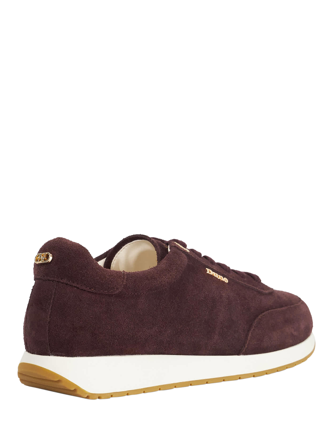 Product image 5 of 6, which shows Dune London Ettah Suede Upper Flatform Heel, Purple, EU36