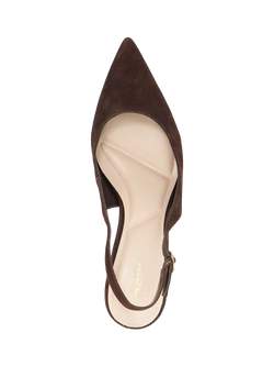 Dune London Celinna Suede Stiletto Heels - view 2, Brown