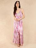 Their Nibs Wisteria Satin Cami Nightdress, Lilac