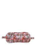 Their Nibs Vintage Floral Satin Eye Mask, Pink