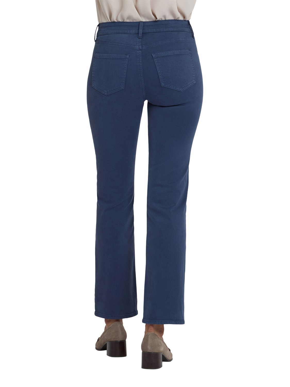 Product image 2 of 5, which shows NYDJ Marilyn Straight Leg Jeans, Vintage Navy, 22