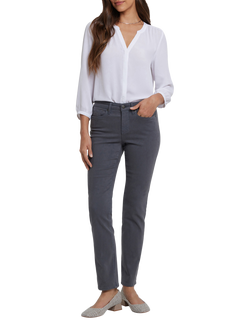 NYDJ Sheri Slim Leg Jeans, Vintage Charcoal